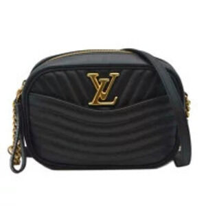 LOUIS VUITTON Camera Bag Wave Noir Black